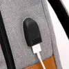 14 15 15,6 Zoll mit USB-Schnittstelle Nylon Computer Laptop Notebook Rucksack Taschen Fall Schulrucksack für Männer Frauen Student HKD230828