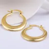 Hoop Earrings 3cm 925 Stamp Silver Color For Women Lady Wedding Beautiful Lovely Cute Jewelry Nice Party Noble