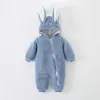 Unten Mantel Herbst Schneeanzug Baby Winter Overalls Für Mädchen Kleidung 2023 Geboren Kostüm Kinder Strampler Jungen Overall Infant Kleidung