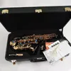 High-end black nickel gold 991 original structure B-key professional bending high-pitched saxophone professional-grade tone SAX