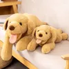 Подушка щенка лабрадорная кукла имитация золотой мех мягкий для фестивалей, которые дают детям и подругам кровать