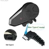 BT-S3 1000M Motorcykel Bluetooth 3.0 Hjälm Headset Wireless Motereo Earphone Mp3 Music Handsfree Interphone Headsets Q230830