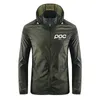 Jaquetas de ciclismo Moto Poc Ciclismo Verão Jaqueta Fina Bicicleta Corrida Windbreaker Mens Casaco Ao Ar Livre À Prova de Vento À Prova D 'Água MTB Mountain Bike Roupas 230829