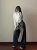 Jeans da donna ADAgirl anni '90 Vintage Donna Streetwear Pantaloni a vita alta a gamba larga Y2k Baggy stile giapponese 2023 Pantaloni in denim femminile primaverile