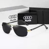 Fashion Audi top sunglasses Box Sunglasses Men's Polarized Personalized Glasses HD Driving Mirror Brand with logo and box