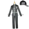 Anime Danganronpa V3 Saihara Shuichi Detektiv Uniform Hut Cosplay Kostüm Full Set Full Set Uniformen für Urlaub Outfits Neue x0830