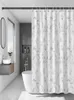 Duschgardiner Nyligen vattentät slitstark mögel badduschgardin badrumsgardin med duschgardiner för badrum modern deco R230830