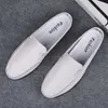 Dress Shoes Genuine Leathe Men Half Slipper Classic Breathable Italian Muller Shoes Loafers Men Handmade Casual Shoes Male Flats Lazy Shoes