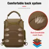 Backpack Laser Molle Military Tactical Camping Bag Backppack Chest Sling Outdoor FIshing Rod Bags Men Sports Handbags Shoulder Bag 230830