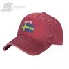 Ball Caps Sweden Flag With Letter Washed Cotton Cap Gorras Snapback Baseball Dad Outdoors Travel Sun Hats Casquette