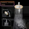 Bathroom Shower Heads 6 Inch Dual-purpose Top Spray Hand Held Shower Head High Pressure 360 Adjustable Big Rainfall Sprayer Bathroom Shower Sprinkler x0830