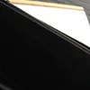 Pochette di design di alta qualità borse portafoglio Borsa con cerniera Borsa da sera con cerniera avvolgente Borse da uomo e da donna Portafogli chiave Portamonete Scatola originale