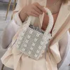 Waist Bag Sweet Pearl Handmade Bag Beaded Evening Clutch Wallet Korean Style Vintage Magic Handbags 230829