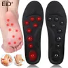 Shoe Parts Accessories EiD Big Magnets Foot Massage Magnetic Insoles Feet Physiotherapy Therapy Acupressure Slimming for Weight Loss 230830