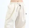 Damenhose Y2k Übergroße Cargo-Fallschirm-Vintage-Jogginghose mit weitem Bein Hippie Baggy-Jogginghose Frauen Lässige gerade Hose mit hoher Taille