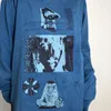 Heren Hoodies Sweatshirts Hoge kwaliteit Batik Patchwork CAVEMPT C.E Mode Sweatshirts Heren 1 1 Reflecterende zware stof Ronde hals Cav Empt Dames Hoodies