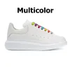 Designer casual shoes for women men flat sneakers White Black Top Leather Women Flats Lace Up Platform Outdoor Espadrilles platform skate Trainers