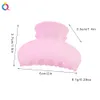 Matte Candy Color Hair Clip Korean Fashion Claw Clip Headwear Small Hair Claw Acrylic Hairpin Crab Women Girl Hair Accessories 2517