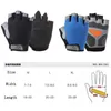 Five Fingers Gloves Nonslip Anti Half Finger Sunscreen Motorcycle elastic Shock Fitness Cycling Breathable Men Women Bicycle accessories 230829