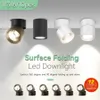 Spot LED Downlight Faltbare Decke Licht Led-strahler 7W 10W 15W Oberfläche Montiert Aluminium Decke Spots Lampe für Home Küche