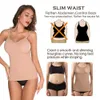 Taillen-Bauch-Shaper-Damen-Shapewear-Oberteil, nahtloses Camisole, schlankmachendes Shaper-Top, klassisches, bequemes, glattes Cami-Bauchkontroll-Tanktop 230829