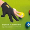 Mittens Snooker Bilhar Luva BordadoBillard Luvas Mão Esquerda Três Dedos Suaves Biliardo Guanti Acessórios Sem Dedos 230829