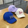 Ball Caps koreańskie haftowane czapkę baseballową unisex kapelusze snapback dla kobiet mężczyzn kość tato kapelusz mody listu hip -hop swobodna para