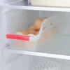 Paniers de rangement 1pcs panier de réfrigérateur support de cuisine boîte de collecte réfrigérateur économiseur d'espace conteneur organisateur de fruits support