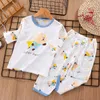 Clothing Sets 3m4t Kid Girl Boy Underwear Cartoon Toppant Clothes Outfit Baby Spring Autumn Cotton Costume Childrens Pyjama Clothings 230830