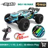 Electric RC Car Zll SG116 Max RC Brushless 4WD 80 km H Professional Racing 2 4G High Speed ​​Off Road Drift Remote Control Toys 230829