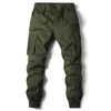 Erkek pantolon kargo erkekleri koşu gündelik pamuk tam uzunluk askeri sokak kıyafeti iş taktik eşofman pantolon artı boyut 230829