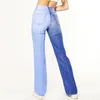 Kvinnors jeans vintage jeans teen girl plus size jeans för kvinnor denim rak rör gata franska leggings jeans hög midja stretch smala jeans 230829