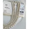 Pearl necklace, round and bright, French style Shijia female Xia, high-end, light luxury, and niche collarbone necklace