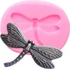 Dragonfly Silicone Mold for DIY Crystal Gum Paste Fondant Mold Soap Mould Jelly Shots 1221070