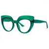 Solglasögon ramar Zeelool Stylish Cat Eye Glass Suft CIC Eyewear Frame for Women Zop01884