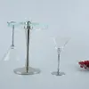 Бокалы для вина оригинальный коктейль Martini Glass Creative Stand Shape Sparkling Crystal Goblet Wedding Bar Set Stest Decoration