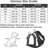 Dog Collars Leashes Dog Harness Adjustable Pet Safety Vest Harnesses Double Mesh Fabric with Car Vehicle Connector Strap for Small Medium Large Dogs 230829