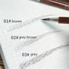 Wzmacniacze brwi 1PC płynny ołówek Wodoodporny długotrwały gładki eyeliner leżący jedwabnik 0 01mm Ultra Fine Tattoo Pen Makeup 230829