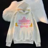 Men s hoodies tröjor harajuku vintage broderi huvkvinnor s avslappnad långärmad blixtlås tröja y2k jacka topp gata slitage 230829