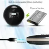 CD Player T CD711T recarregável Bluetooth MP3 portátil para viagens em casa e carro com fones de ouvido estéreo proteção anti-choque 230829