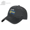 Ball Caps Zweden Vlag Met Letter Gewassen Katoenen Cap Gorras Snapback Baseball Papa Outdoors Reizen Zonnehoeden Casquette