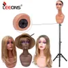Wig Stand Realistic Mannequin Head for Wigs Female Mannequin Head med Long Neck Manikin Head Bust för Wig Displayhatsunglassjewelry 230830