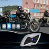 Teleheer T6 Plus Motorradhelm-Gegensprechanlage 1500M Bluetooth-Headset Wasserdichter Gegensprechkommunikator Vollduplex-Gegensprechanlage Q230830