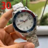 Men watch 41MM Automatic Mechanical Outdoor Mens Watches blue Dial With Stainless Steel Bracelet Rotatable Bezel Transparent Wristwatches Case Back jason007 AAA