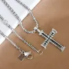 Diseñador DY Collar de lujo Top Cross Collar de cadena de acero inoxidable Accesorios Joyería Calidad de moda de alta gama Regalo romántico del día de San Valentín