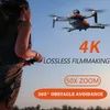 360°-Hindernisvermeidungsdrohne für Anfänger mit verstellbarer 4K-Kamera, One-Key-Return, hochwertigem Material, faltbarem Design, Wegpunktfliegen, Smart Follow