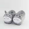 Slippers 28cm Anime My Neighbor Totoro Plush Soft Stuffed Indoor Shoes Winter Warm For Woman And Man 230830