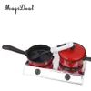 Cozinhas Jogar Comida Magideal Produto 1Set Plástico Cozinha Panelas Conjunto de Utensílios de Cozinha para Dollhouse Crianças Crianças Finjam Brinquedos Presente de Aniversário 230830