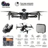 Nouveau drone K10 RC : triple caméras, positionnement du flux optique, évitement d'obstacles, mode suivi, photographie gestuelle, jouet et cadeau parfaits pour adultes et enfants, articles pour adolescents