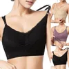 Shapers Femmes Femmes Comfy Corset Soutien-gorge Front Side Boucle Dentelle Bras Slim et Forme Grand Sports